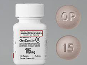 Oxycontin OP 15mg