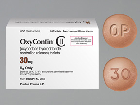 Oxycontin OP 30mg