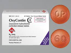 Oxycontin OP 60mg