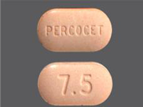 Percocet 7.5/500mg